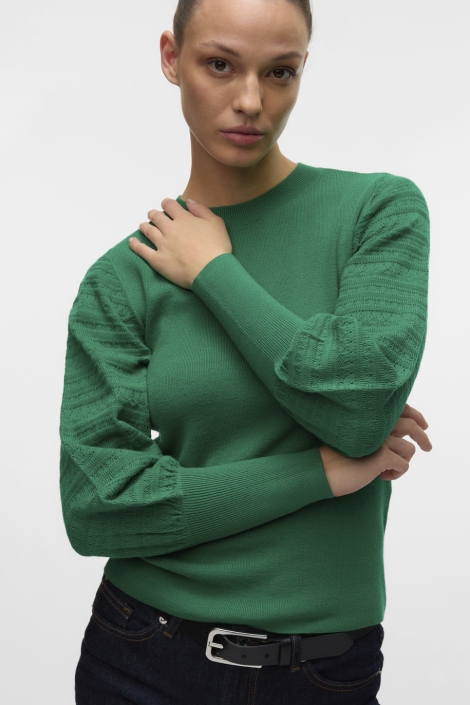 Vero Moda vmhollypointelle ls o-nck pullove g